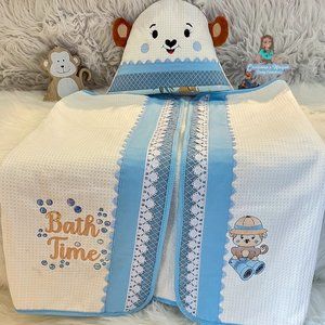 Hooded Monkey Towel
